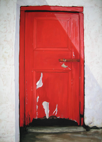 Red Door in Inishowen